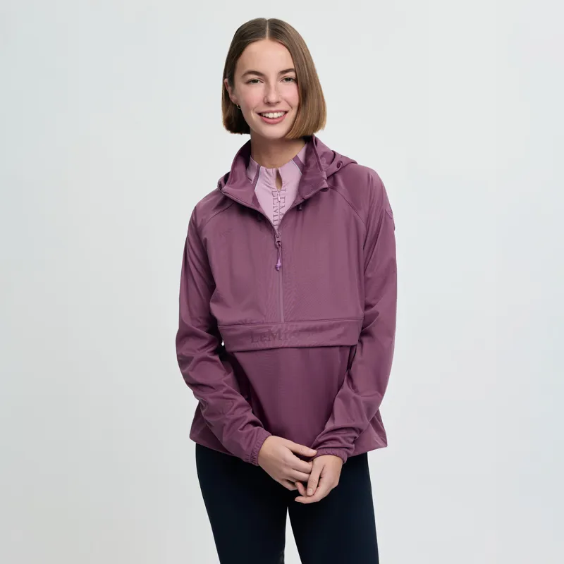 LeMieux Perri Half Zip Waterproof Jacket - Mallow-1