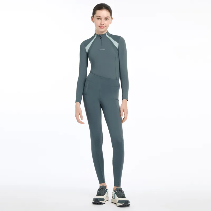 LeMieux Young Rider Orla Pull Ons - Petrol-4