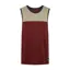 Ridgeline Mens Back Slider Singlet Top - Rhubarb Multi