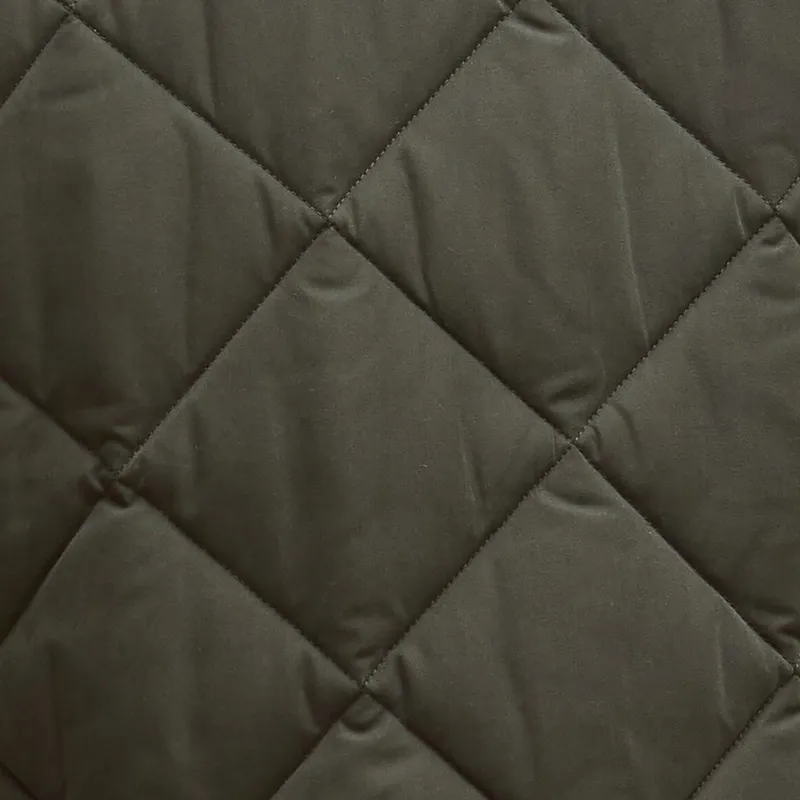 Barbour Mens Winter Lowerdale Quilted Gilet - Dark Olive-8