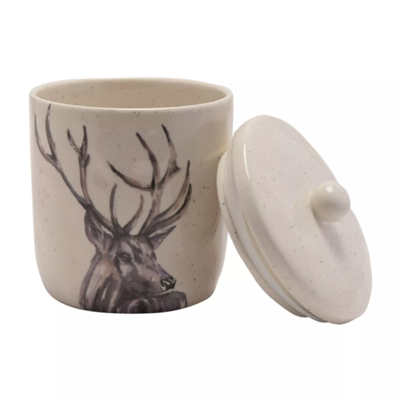 Meg Hawkins Storage Canister - Stag-1