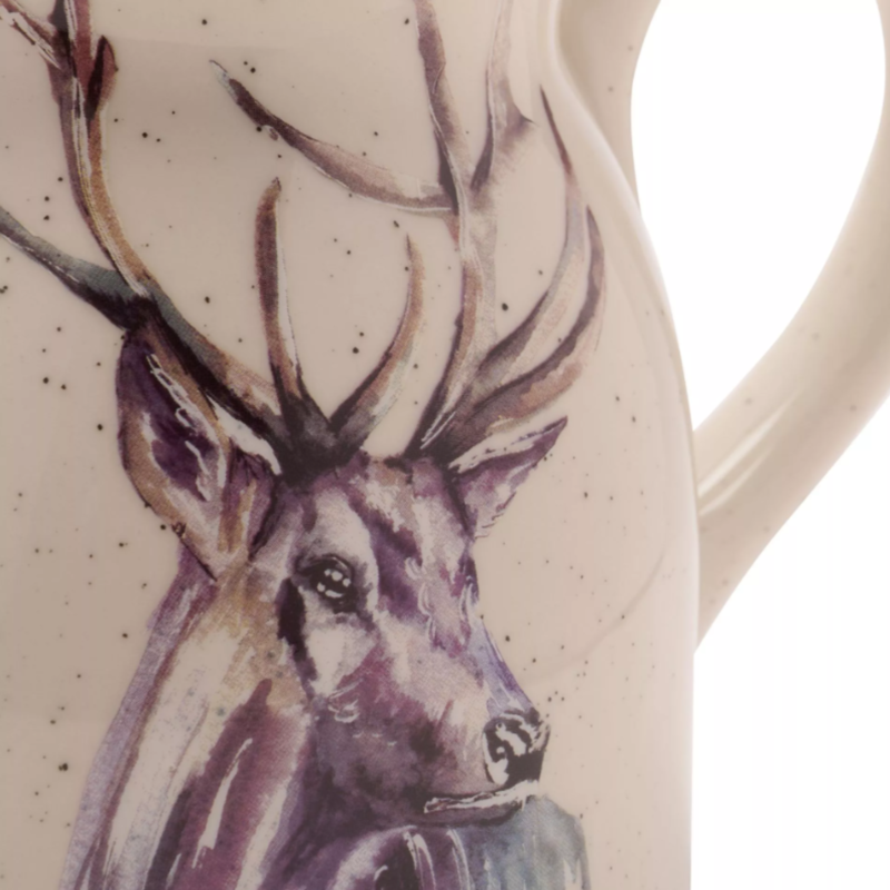 Meg Hawkins Stag Jug - 21 x 15.2 x 18cm-3