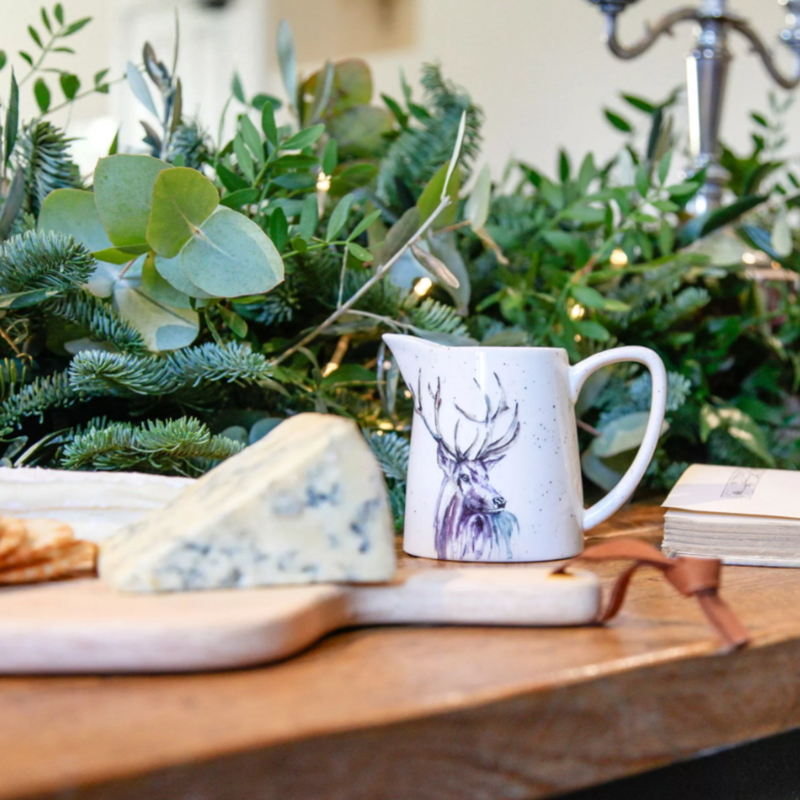 Meg Hawkins Stag Jug - 12.5 x 8 x 9cm-1