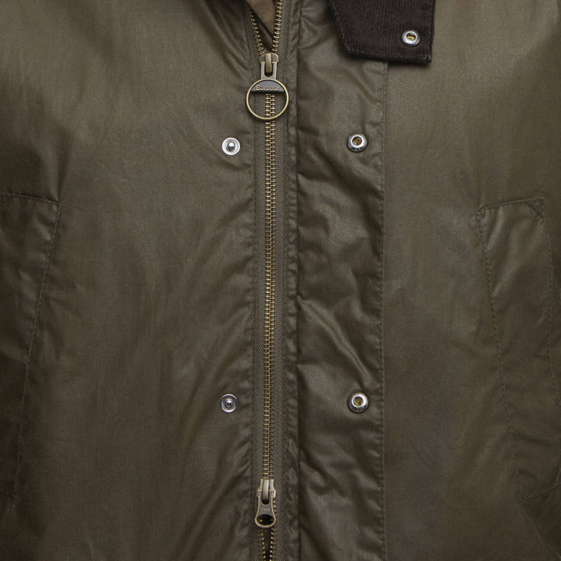 Barbour Lightweight Stratford Wax Jacket - Beech-5
