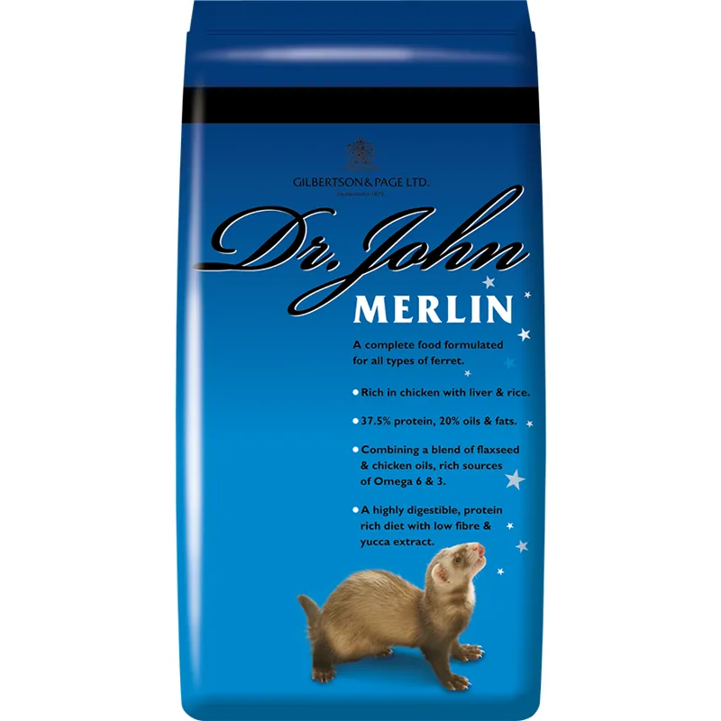 Dr John Merlin Ferret Food