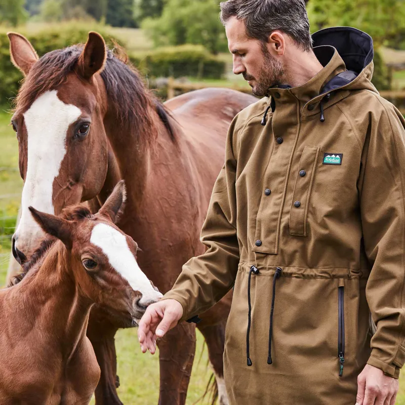 Ridgeline Mens Monsoon Classic Smock - Teak-2