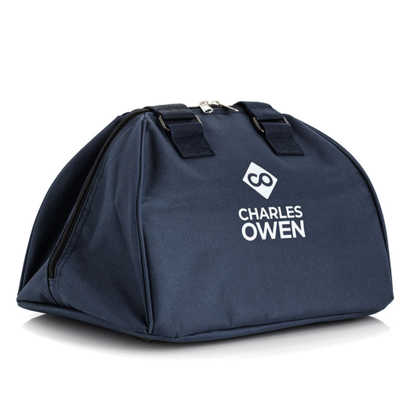Charles Owen Hat Bag - Navy-2