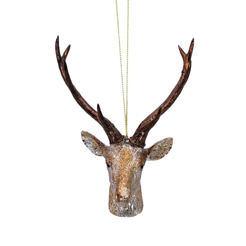 Festive Reindeer Head Hanger