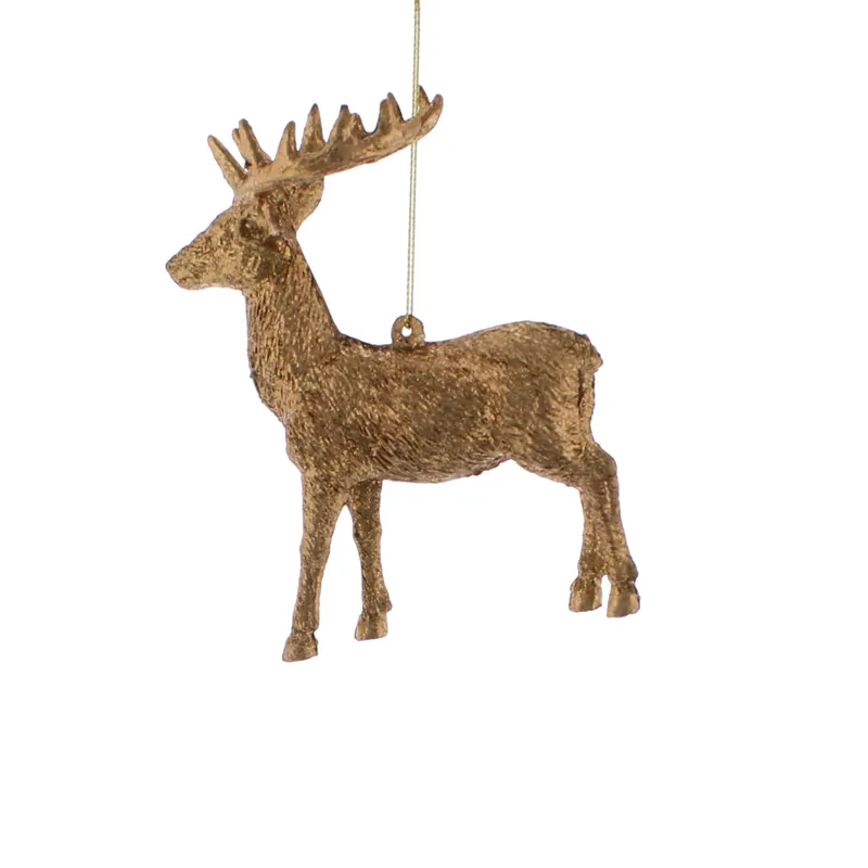 Festive Copper Reindeer Hanger