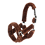 Hy Equestrian Fab Fleece Headcollar - Brown