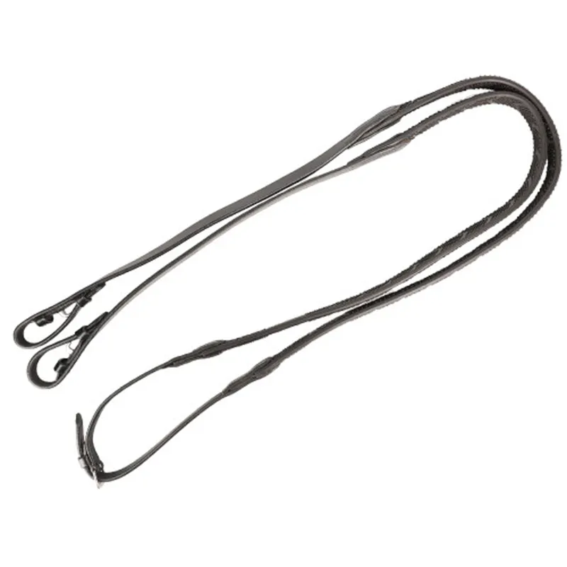Hy Equestrian ProPresicce Bio Grip Reins - Black