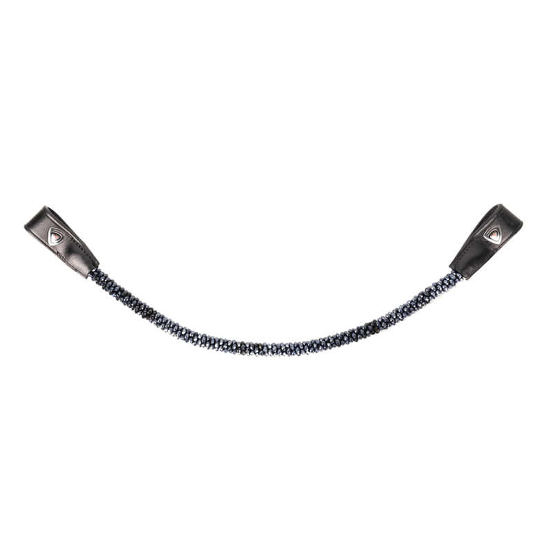 ProPresicce Signature Crystal Diamante Browband By Hy Equestrian - Navy-1