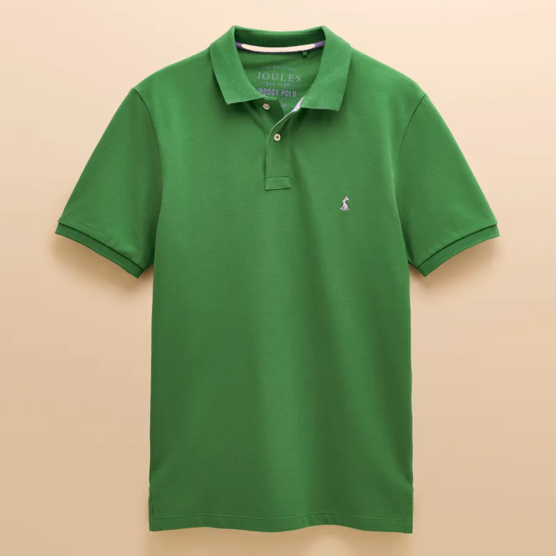 Joules Mens Woody Polo - Green