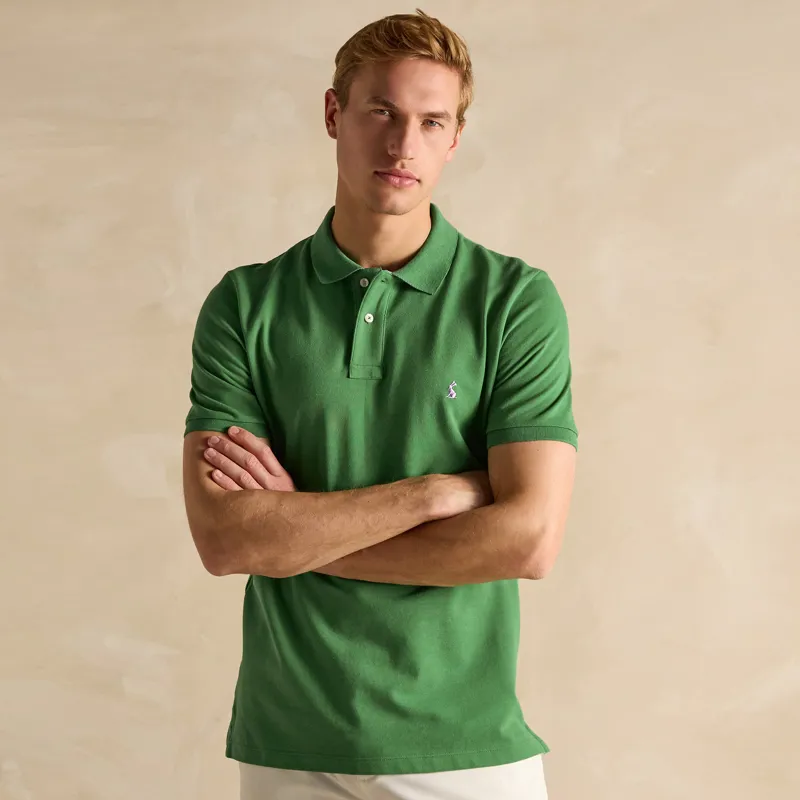 Joules Mens Woody Polo - Green-1