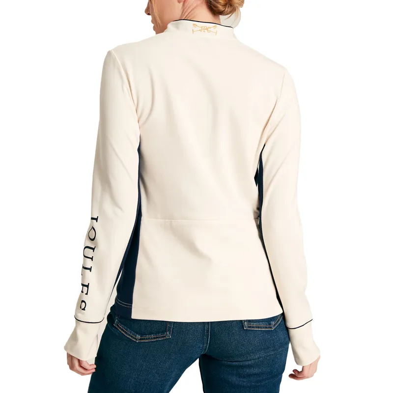 Joules Faymere Embellished Long Sleeve Top - Cream-2