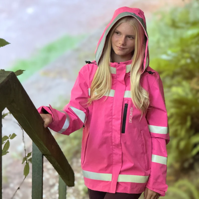 Reincoat Air Jacket - Hi Vis Pink-1