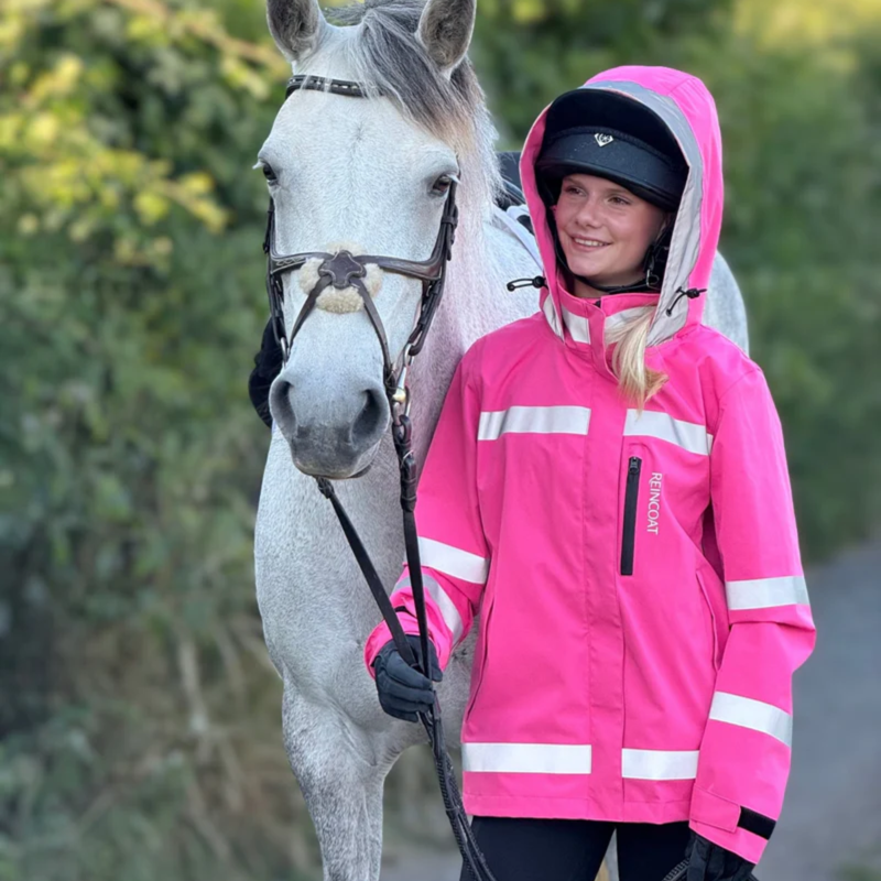 Reincoat Air Jacket - Hi Vis Pink-4