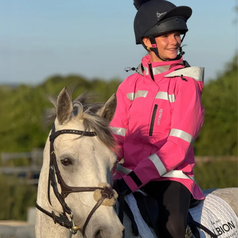 Reincoat Air Jacket - Hi Vis Pink-5