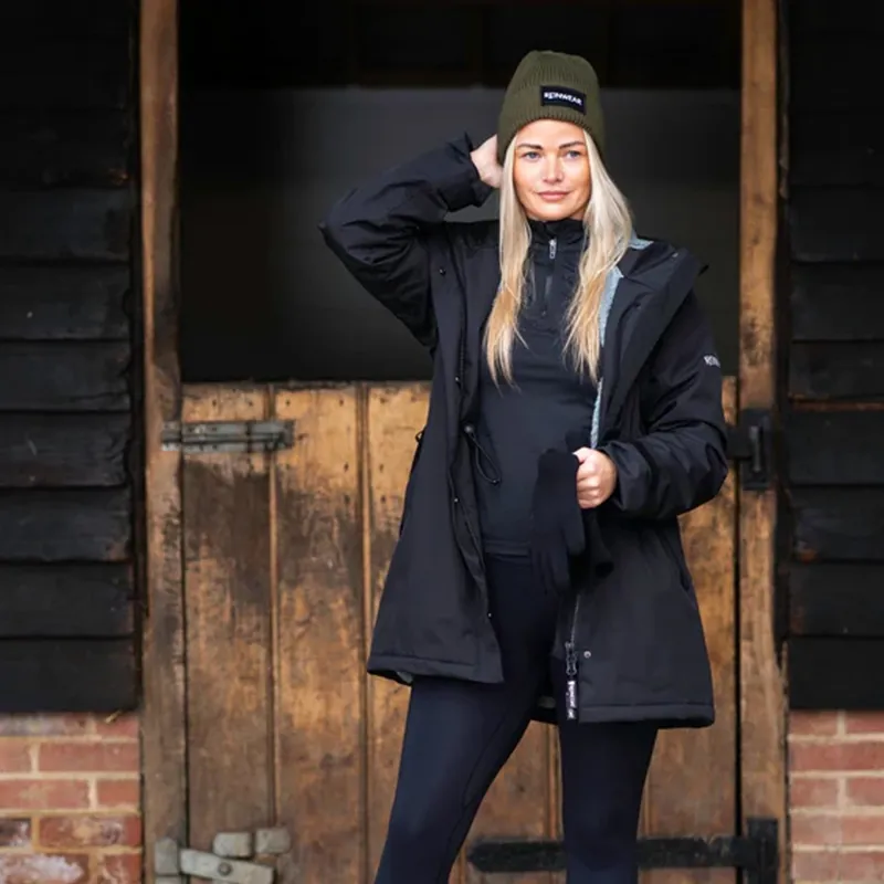 Reincoat Ladies Parka - Black-2
