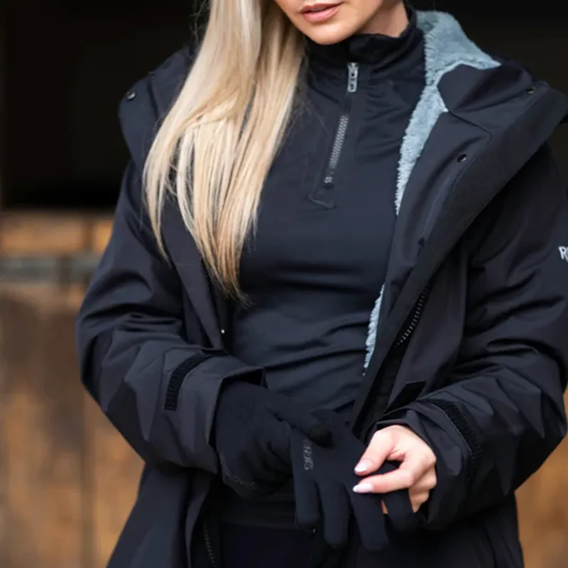 Reincoat Ladies Parka - Black-3