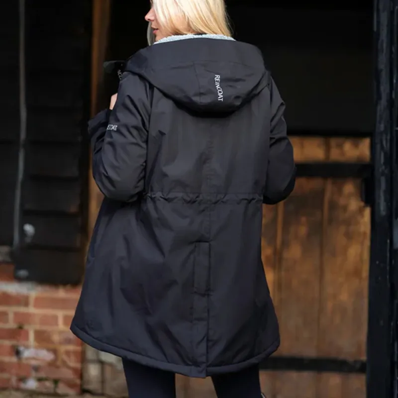 Reincoat Ladies Parka - Black-6