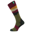 Ridgeline Merino Wool Field Socks Full Length - Berry Stripes