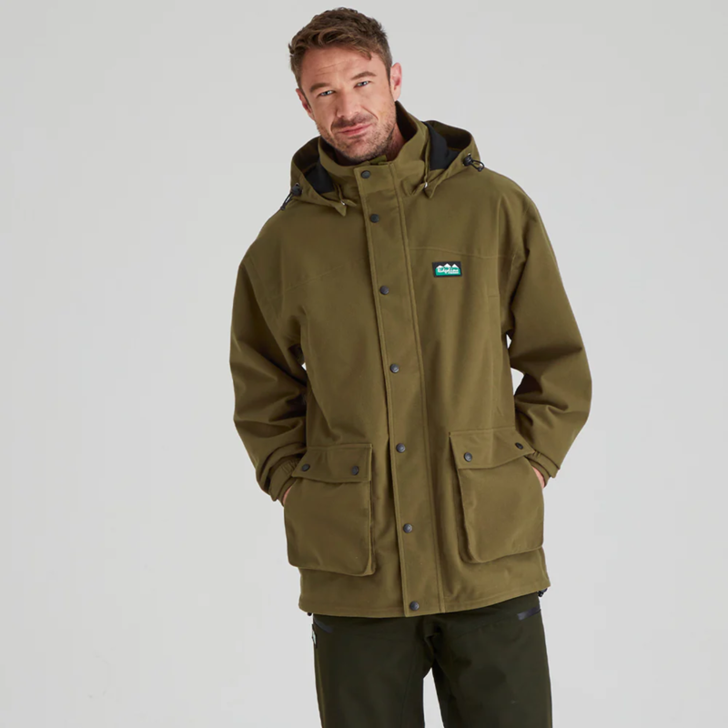 Ridgeline Mens Torrent Jacket - Teak