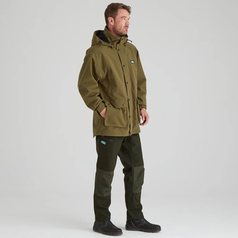 Ridgeline Mens Torrent Jacket - Teak-1