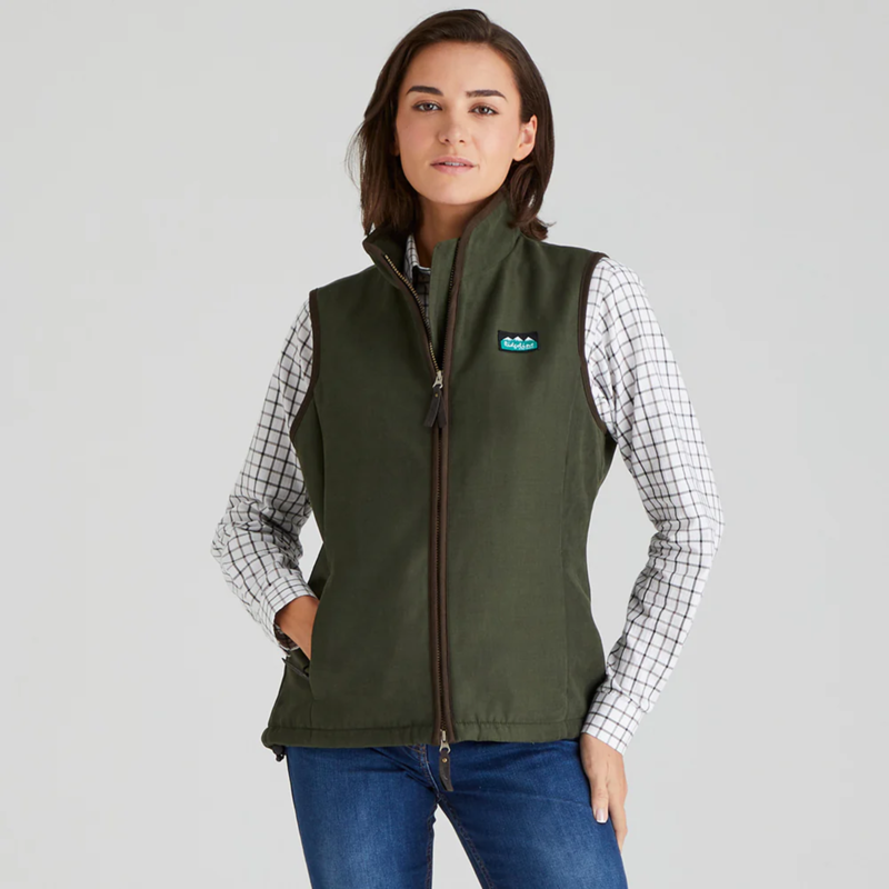 Ridgeline Ladies Monarch Gilet - Deep Forest-2