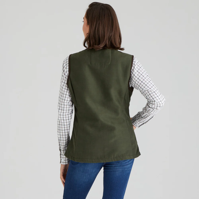 Ridgeline Ladies Monarch Gilet - Deep Forest-3