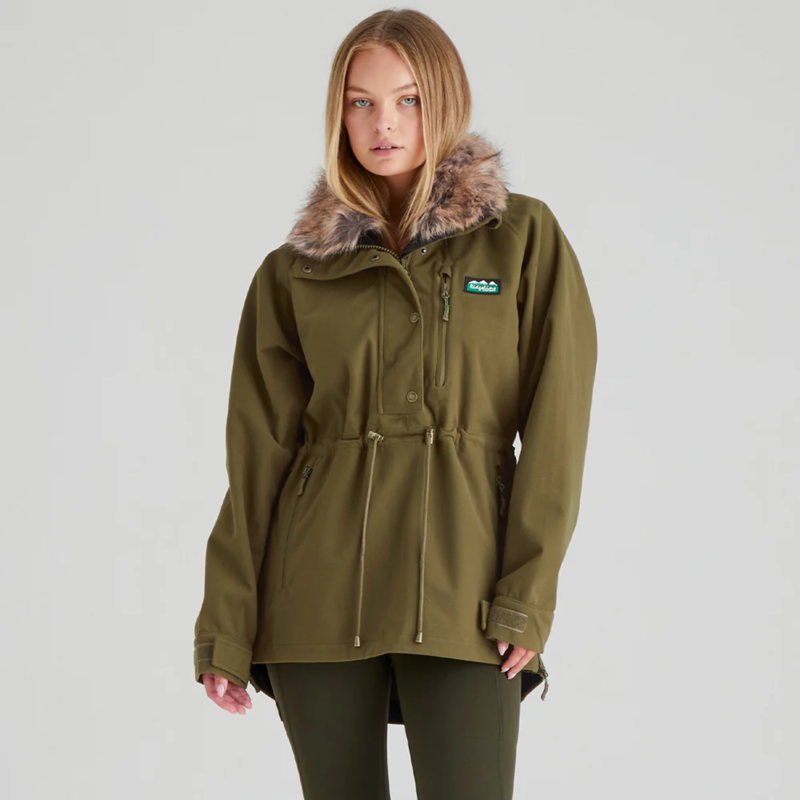 Ridgeline Ladies Monsoon Nordic Smock - Teak-2