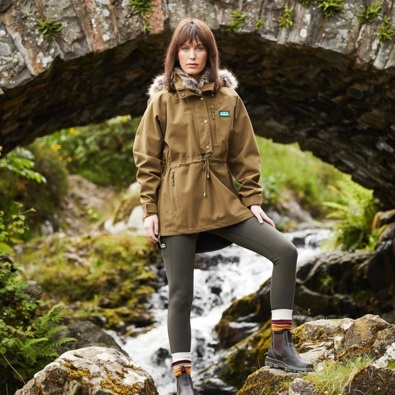 Ridgeline Ladies Monsoon Nordic Smock - Teak-7