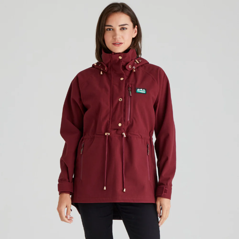 Ridgeline Ladies Monsoon Nordic Smock - Winter Berry-4