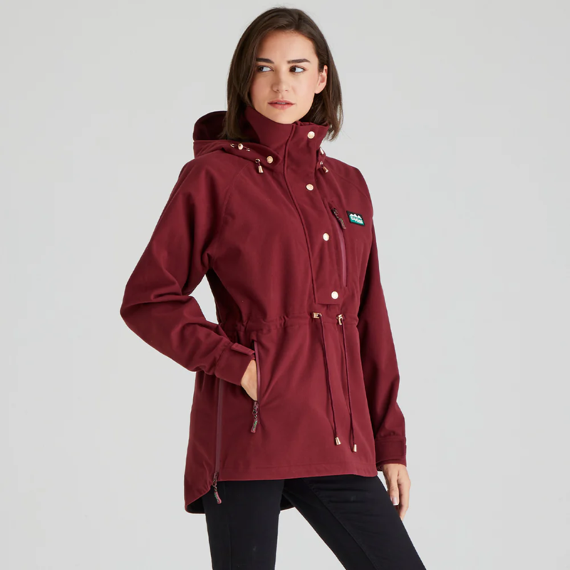 Ridgeline Ladies Monsoon Nordic Smock - Winter Berry-5