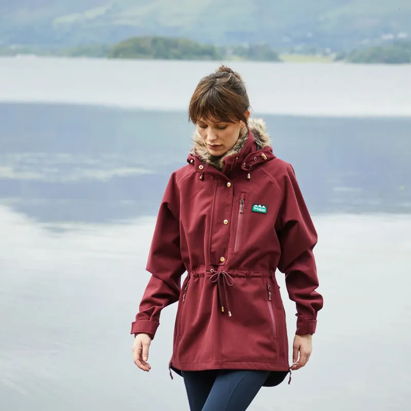 Ridgeline Ladies Monsoon Nordic Smock - Winter Berry-9