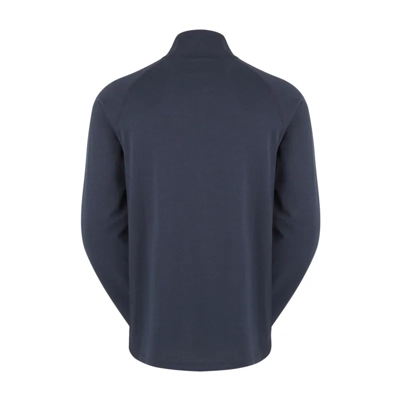 Ridgeline Mens Baseline Pull On Zip Top - Navy Marl-1
