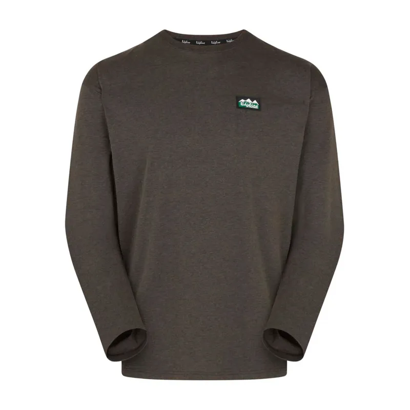 Ridgeline Mens Baseline Top - Light Bark Marl