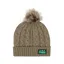 Ridgeline Nordic Fleck Bobble Hat - Teak