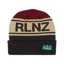 Ridgeline RLNZ Knitted Beanie Hat - Navy Multi