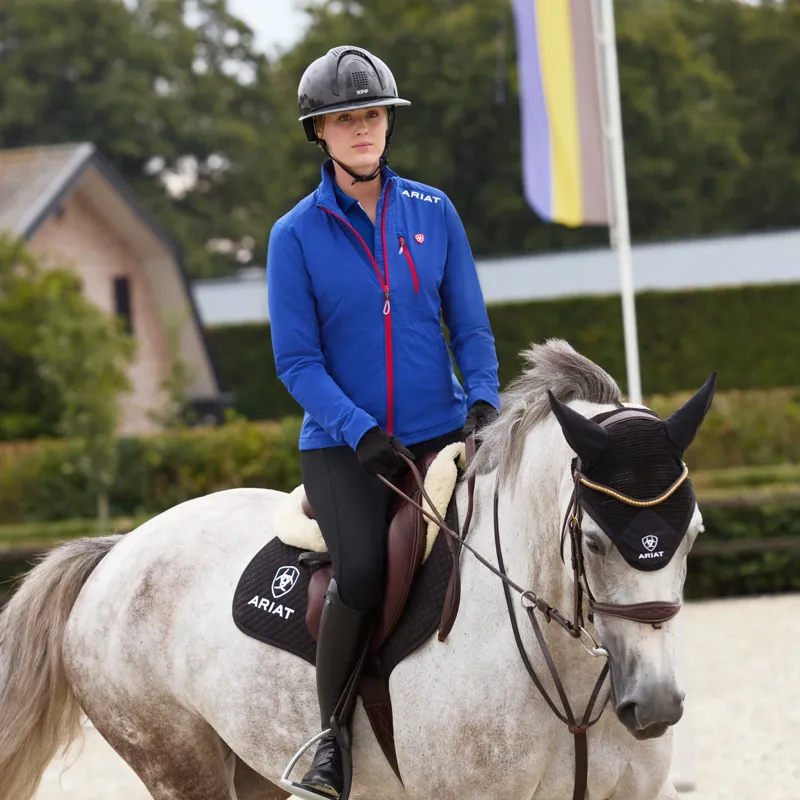 Ariat Ladies Rion Team StretchShell Insulated Jacket - Sodalite Blue-4