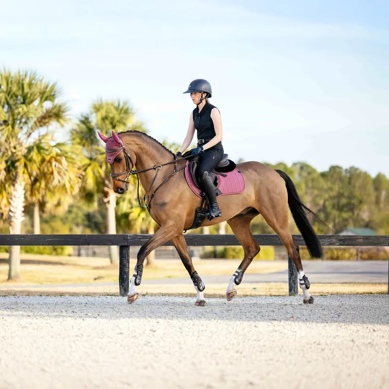 LeMieux Essence Eurojump Square - Rosewood-2