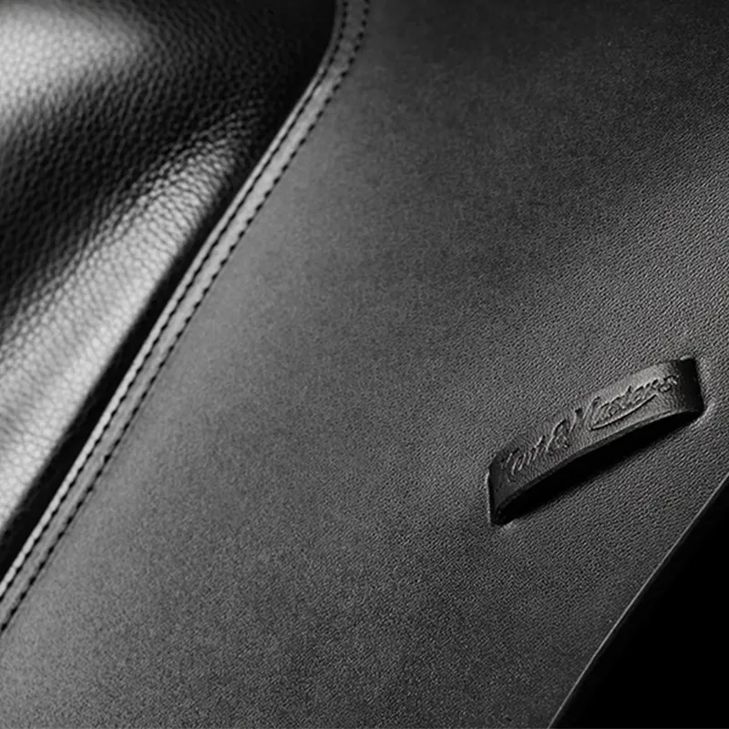 Kent And Masters S-Series Surface Block Low Profile Dressage Saddle - Black-2