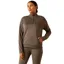 Ariat Ladies Breathe 1/2 Zip Sweatshirt - Plum Grey