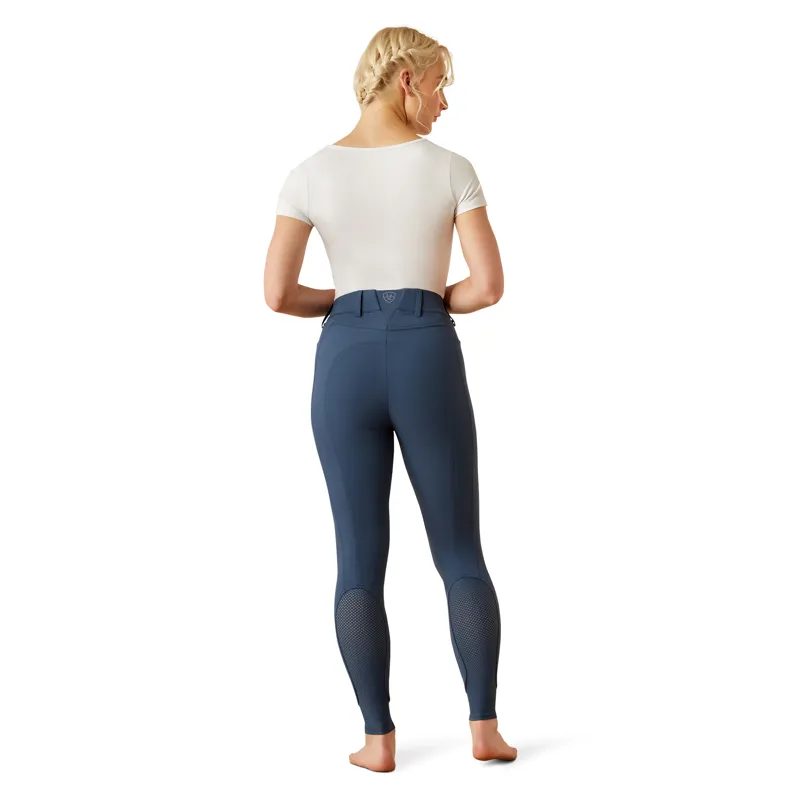 Ariat Ladies Tri Factor Grace Knee Patch Breech - Dark Denim-5