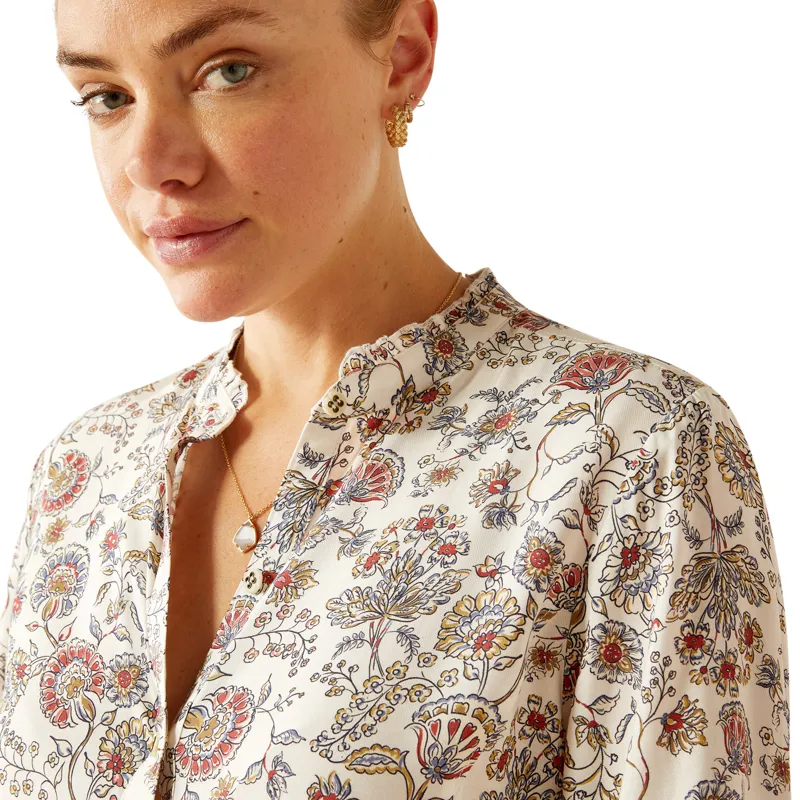 Ariat Clarion Blouse - Paisley Perennial-1