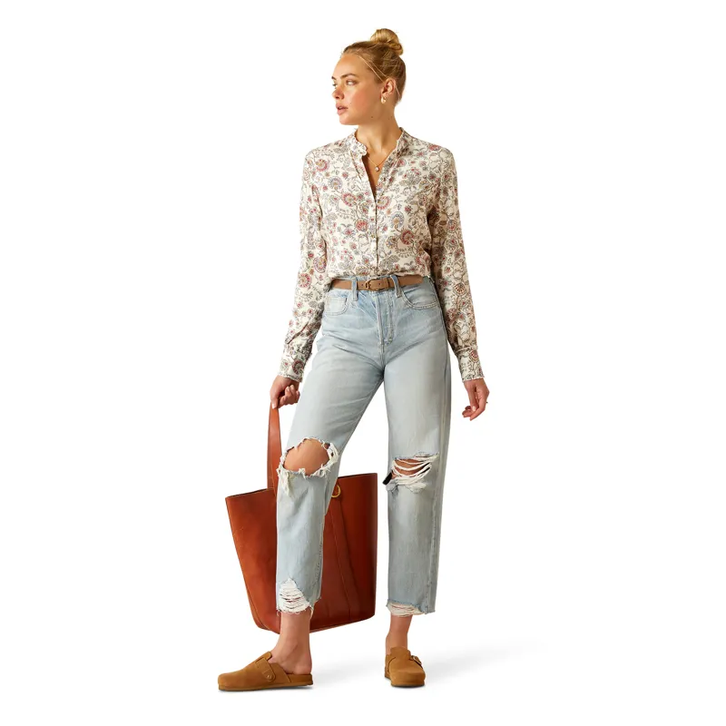 Ariat Clarion Blouse - Paisley Perennial-3