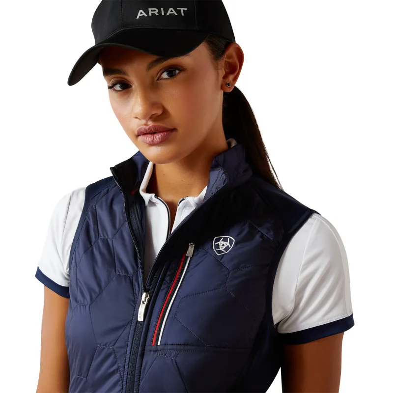 Ariat Ladies Fusion Insulated Vest - Team Navy-2