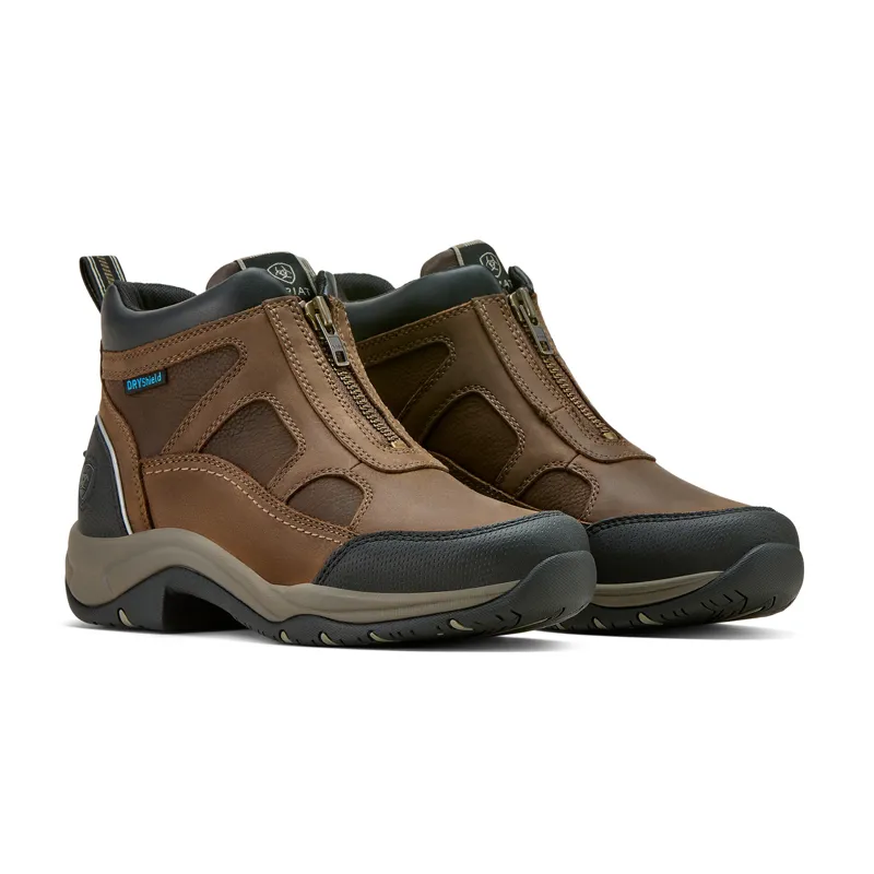Ariat Ladies Terrain Zip Waterproof Boot - Palm Brown