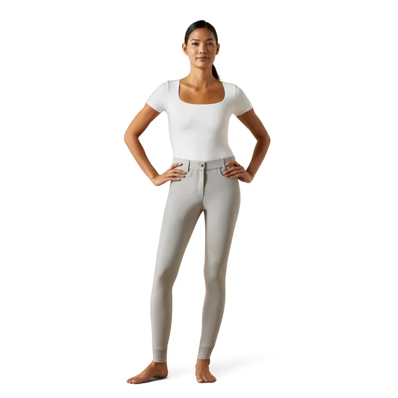 Ariat Ladies Tri Factor NT Full Seat Breech - Show Grey-3
