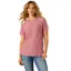 Ariat Ladies Laguna Logo Short Sleeve Top - Rose Wine